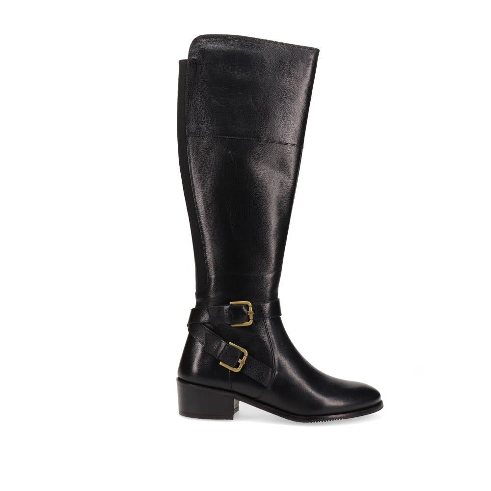 Stylish Standard Fit Leather Knee-High Boots – Comfortable, Classic Footwear for All Occasions