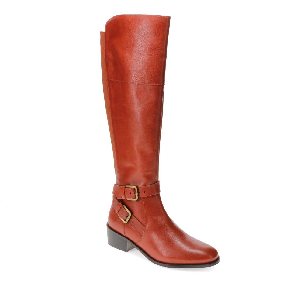 Stylish Standard Fit Leather Knee-High Boots – Comfortable, Classic Footwear for All Occasions