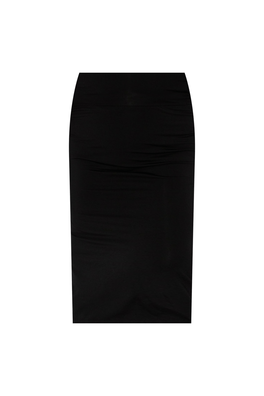 Black Bamboo Maxi Tube Skirt