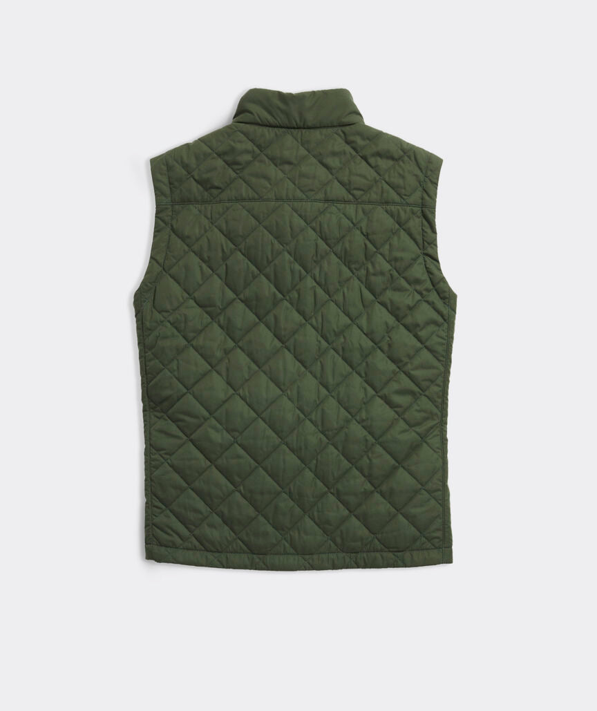 Dorset Quilted Vest - Warm & Stylish Puffer Vest for Layering in Cold Weather