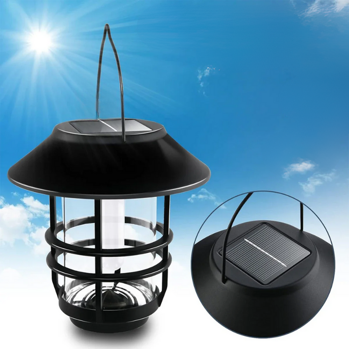 Flamma - Outdoor Wall Lamp with Solar Energy