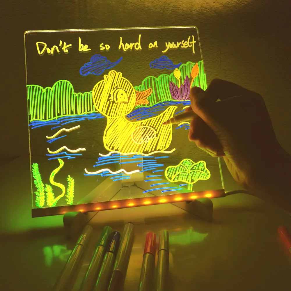 Illuminated Drawing Board – Creative & Interactive Light-Up Art Board for Kids