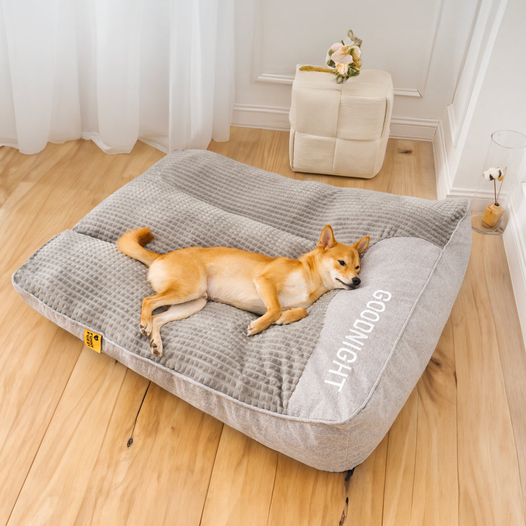 Large Thick Scratch-Resistant Dog Cushion Bed – Spine Protection for Ultimate Comfort