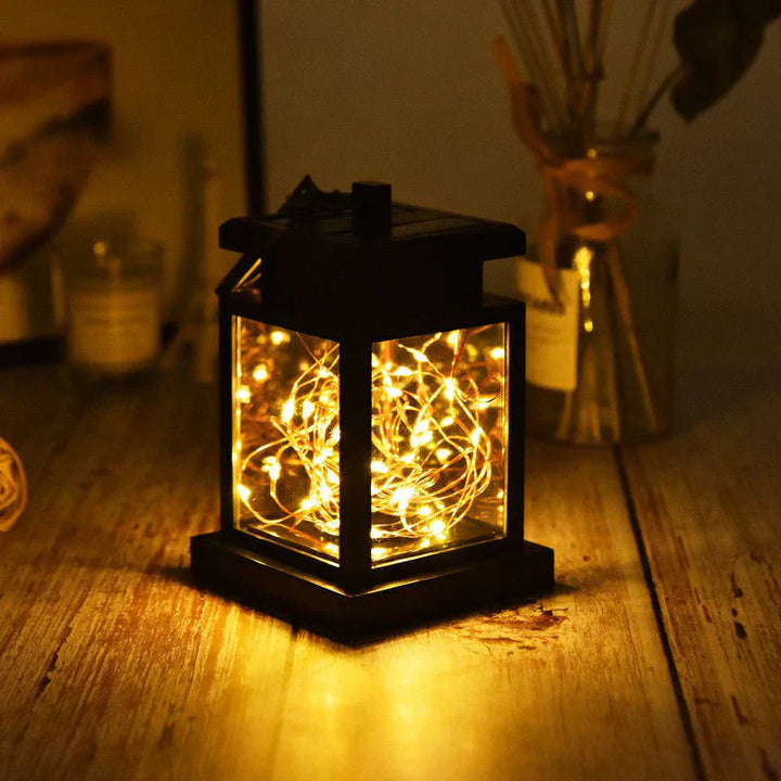 BrillianceGlow | Retro & Elegant Solar Garden Lamp