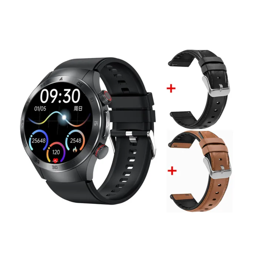 Best Medical Diagnosis Smart Watch, Blood Lipids Uric Acid Blood Glucose watch, ECG+PPG Fitness Tracker