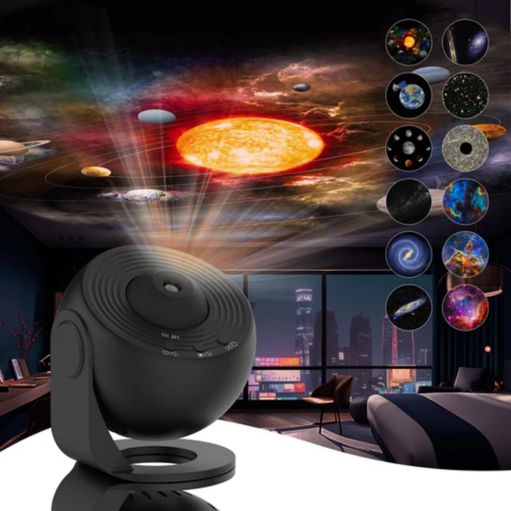 Celestial Dreams: 360° Planetarium Galaxy Projector with Full-Room Coverage