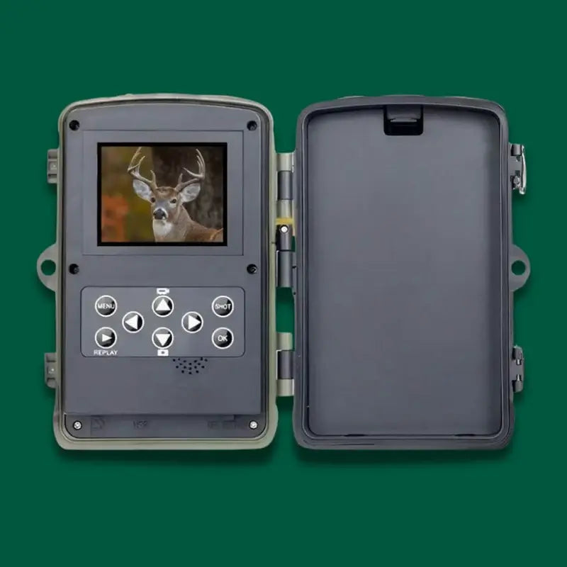 HD Night Vision Wildlife Camera - Outdoor Trail Camera for Animal Monitoring