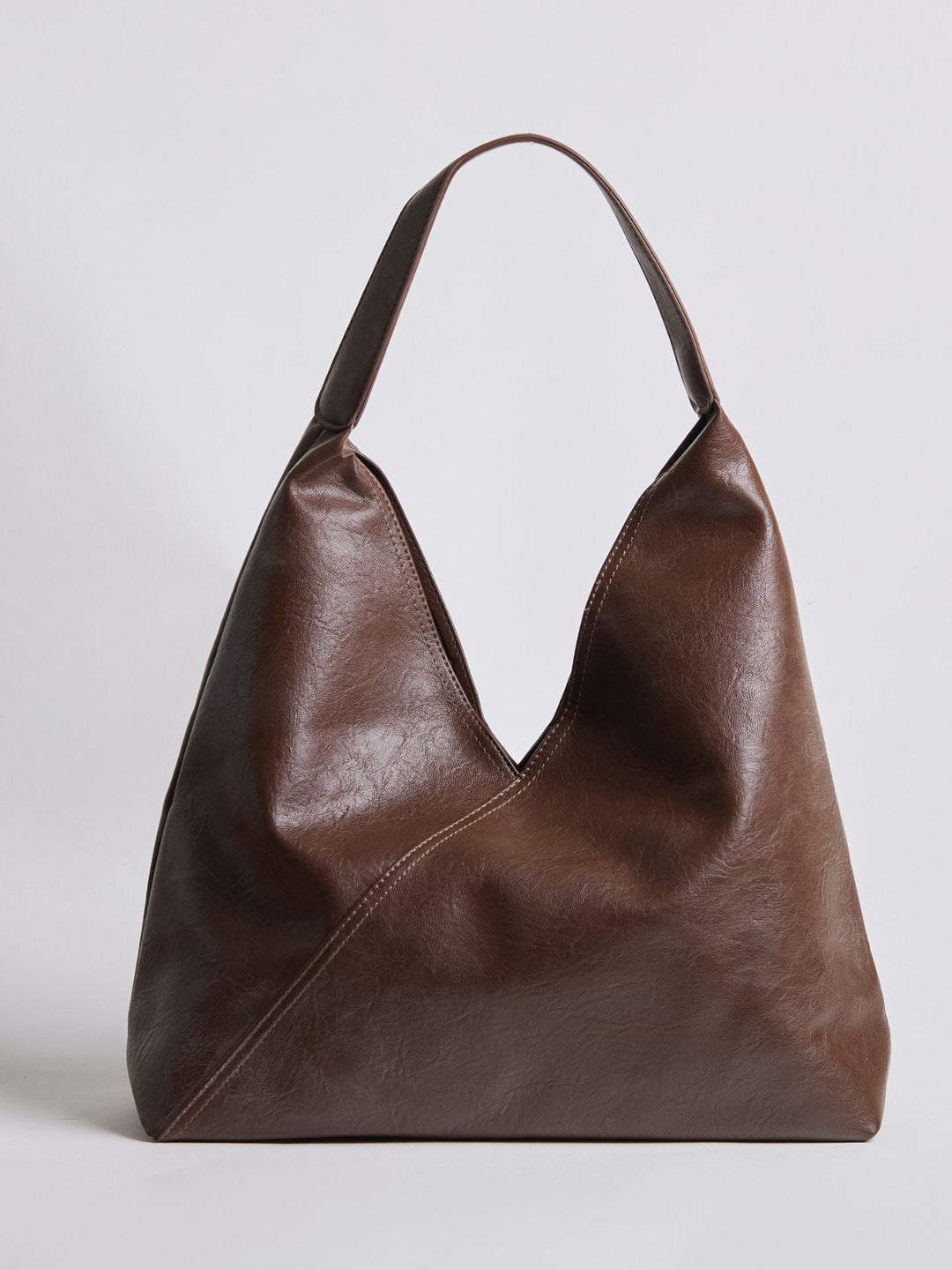 Daily Leather Hobo Bag - Spacious and Stylish Shoulder Bag for Everyday Use