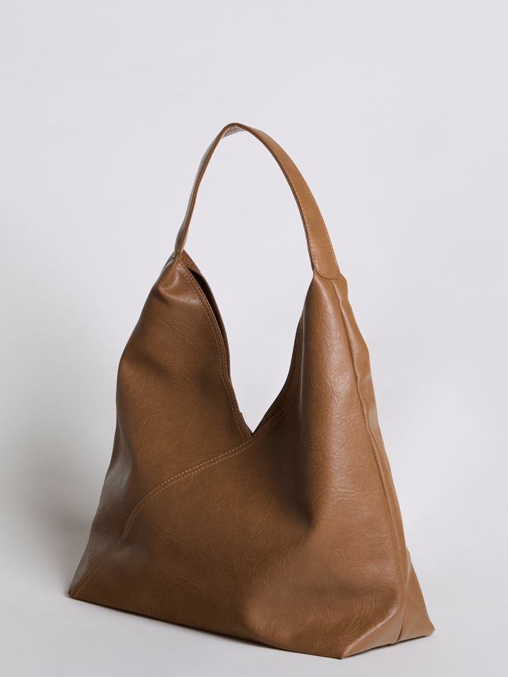 Daily Leather Hobo Bag - Spacious and Stylish Shoulder Bag for Everyday Use