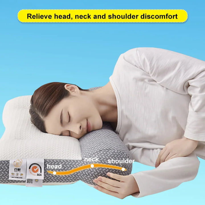 Ergonomic Orthopedic Neck Pillow for Sleeping - Ultimate Support and Comfort