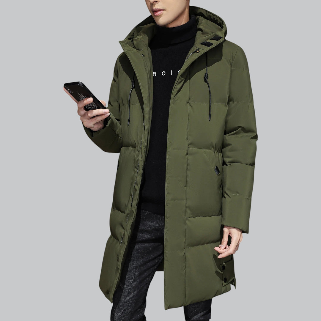 New Winter Jacket Long Coat Parka – Warm & Stylish Outerwear, Windproof & Insulated Design