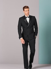 Black Slim Fit Tuxedo Suit Jacket – Stylish and Modern Tuxedo Jacket for Men