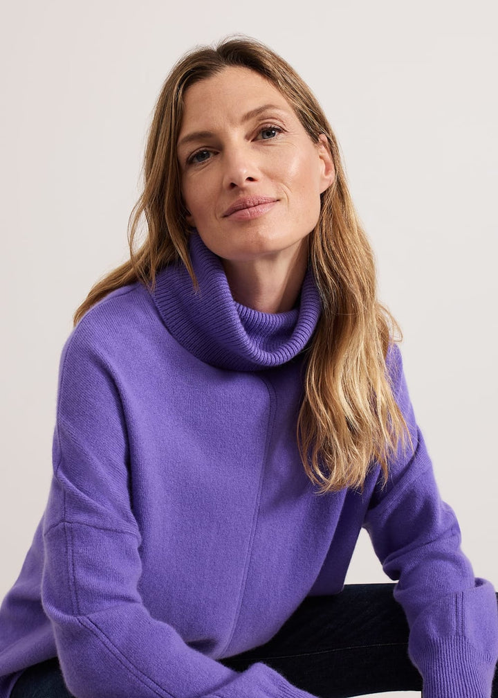 Roll Neck Wool-Cashmere Jumper - Soft & Stylish Winter Essential