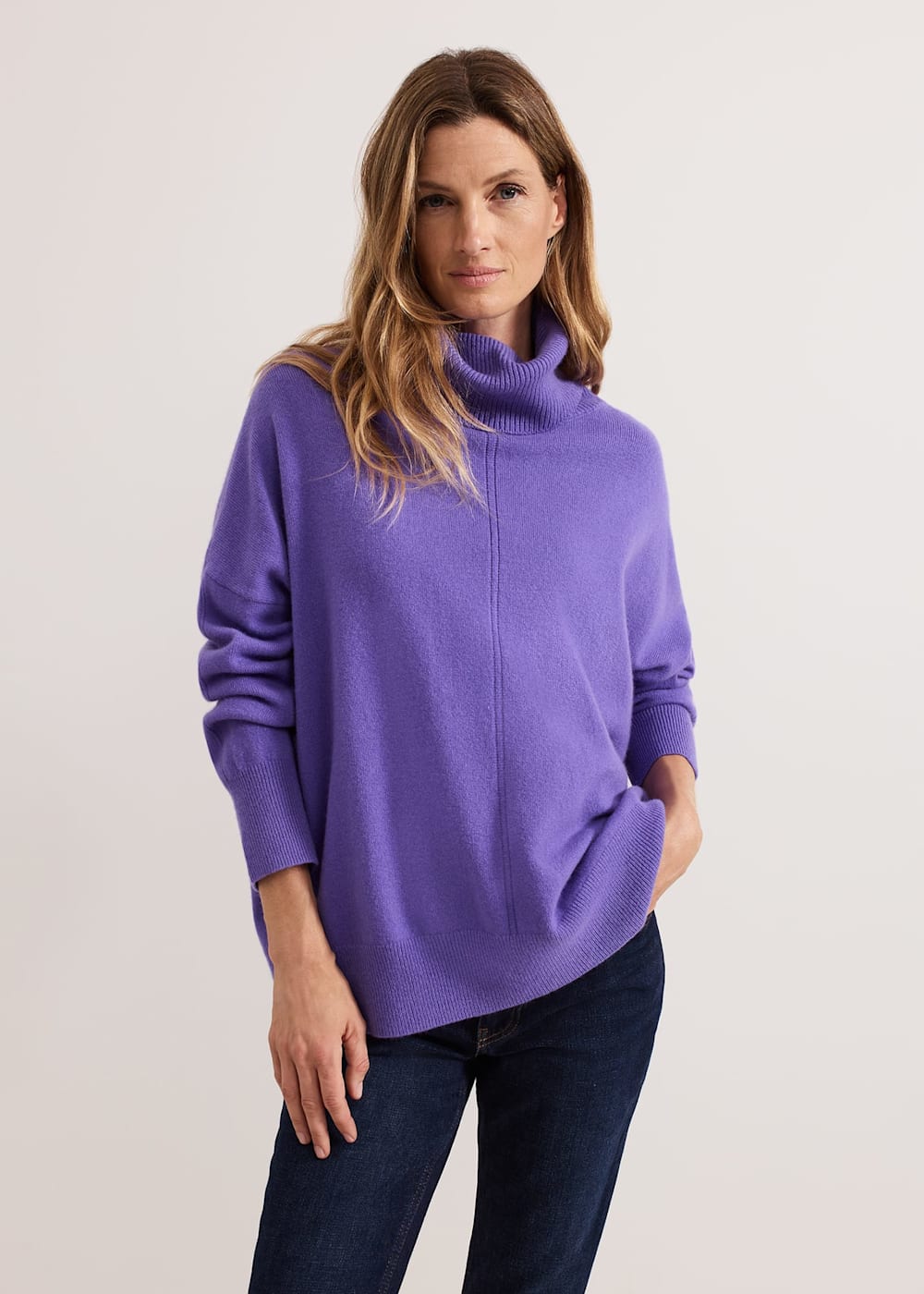 Roll Neck Wool-Cashmere Jumper - Soft & Stylish Winter Essential