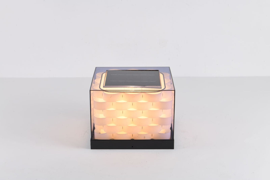 Cubed Weave Outdoor Light (Solar)