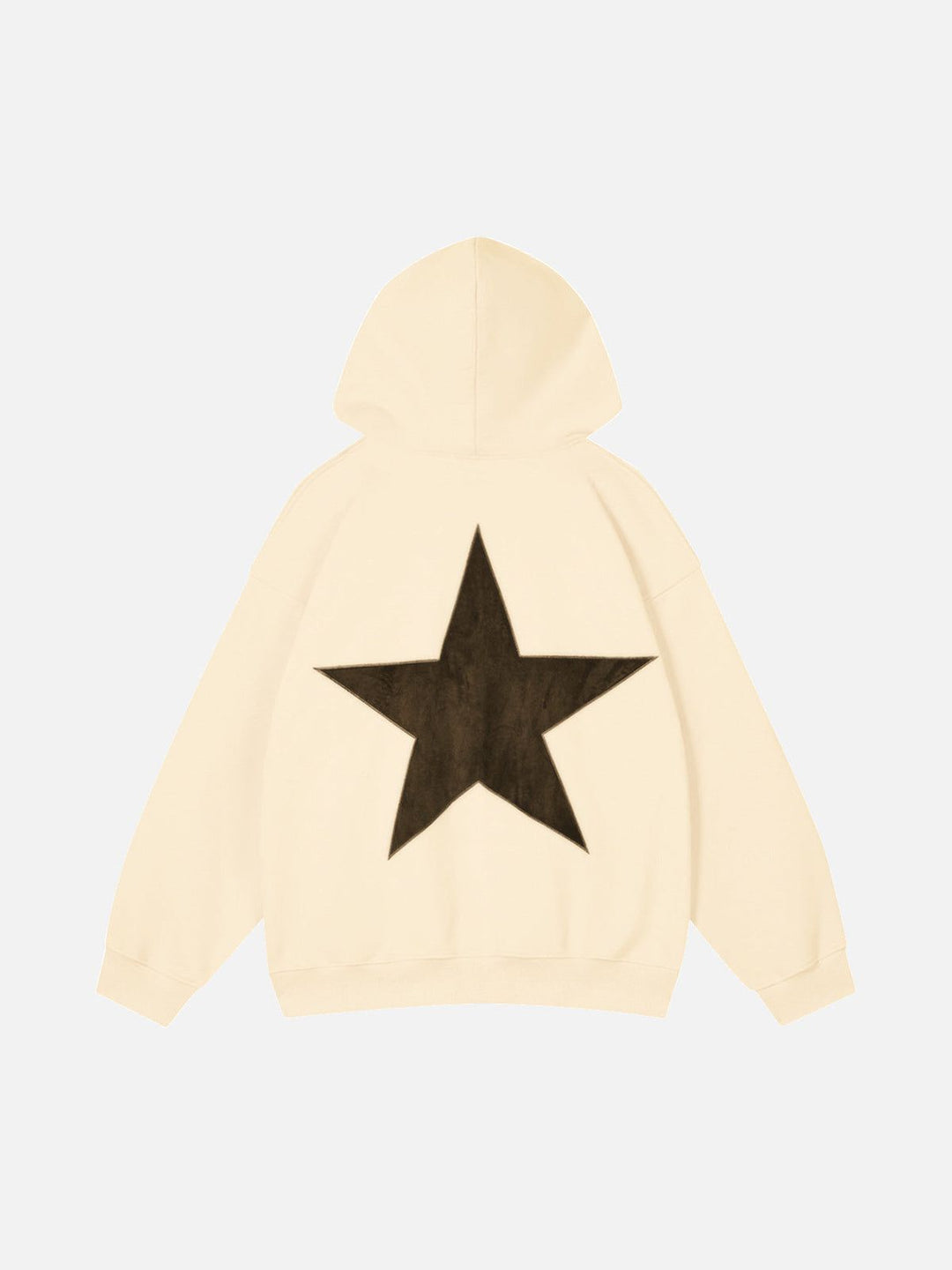 Star Color Contrast Hoodie - Stylish & Cozy Casual Wear