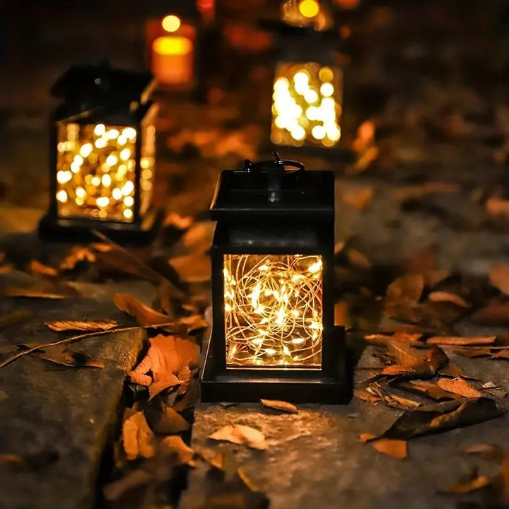 BrillianceGlow | Retro & Elegant Solar Garden Lamp