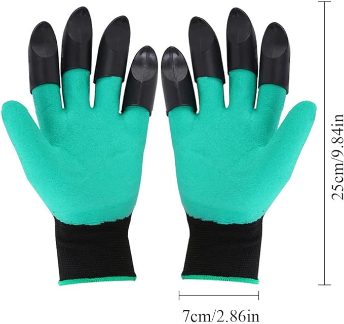 Garden Gloves with Claws for Planting