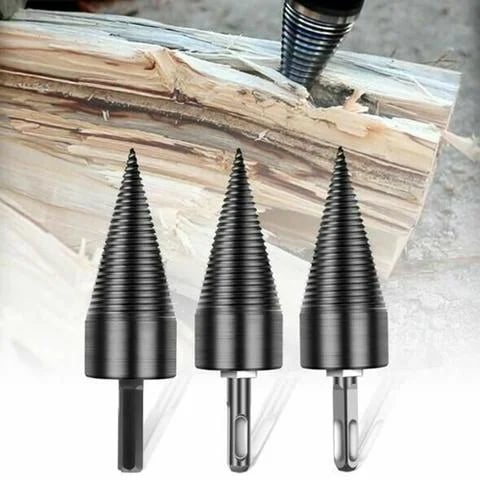 Wood Log Splitter Firewood Drill Bit – Heavy Duty, High-Performance Firewood Processing Tool