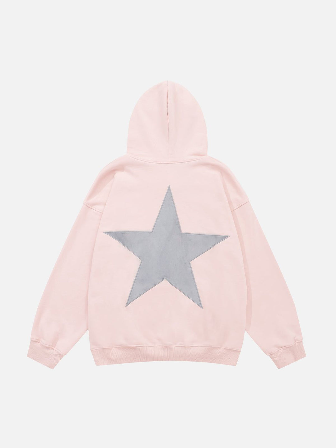 Star Color Contrast Hoodie - Stylish & Cozy Casual Wear