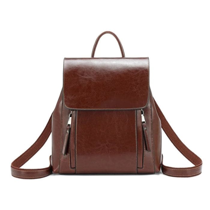 Women's Premium Leather Backpack – Stylish and Versatile for Everyday Use