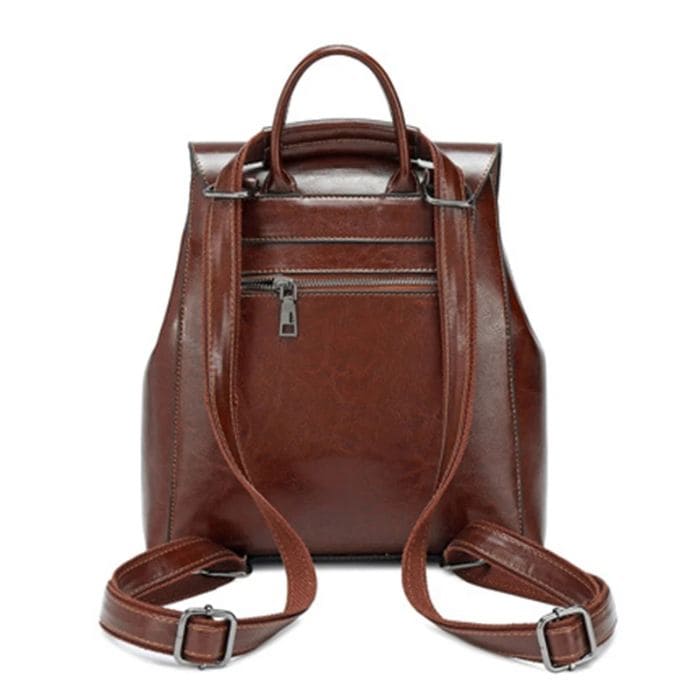 Women's Premium Leather Backpack – Stylish and Versatile for Everyday Use