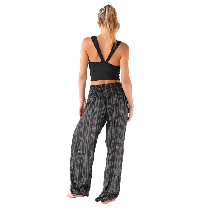 Akha Tribal Print Harem Pants