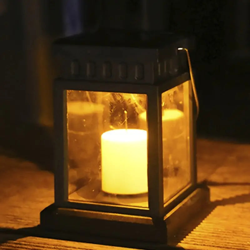 BrillianceGlow | Retro & Elegant Solar Garden Lamp