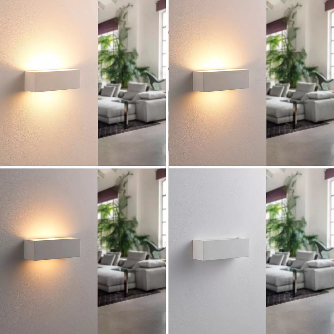 Modern White Wall Lamp - Sleek and Stylish Lighting for Any Room