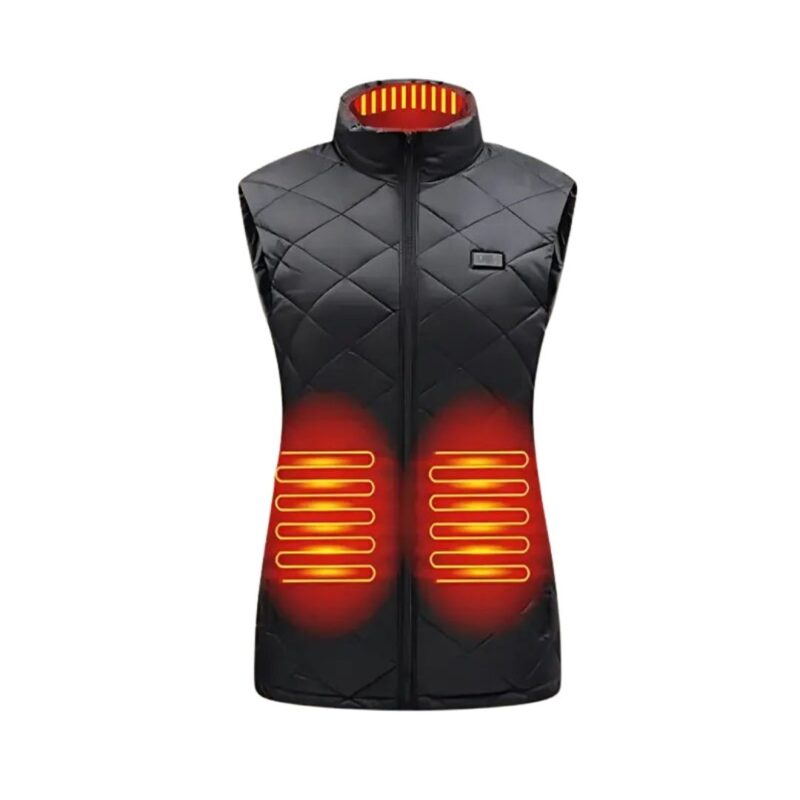 Rechargeable Heated Vest for Women - Winter Warmth and Comfort