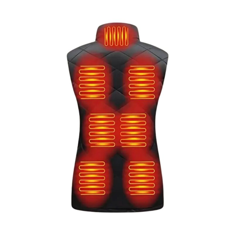 Rechargeable Heated Vest for Women - Winter Warmth and Comfort