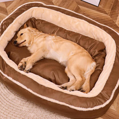 Large Warm Orthopedic Dog Bed – Deep Sleeping Comfort for Pets