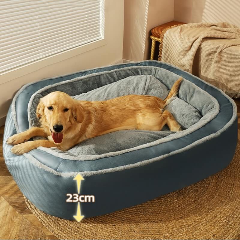 Large Warm Orthopedic Dog Bed – Deep Sleeping Comfort for Pets