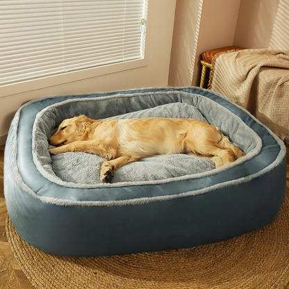 Large Warm Orthopedic Dog Bed – Deep Sleeping Comfort for Pets