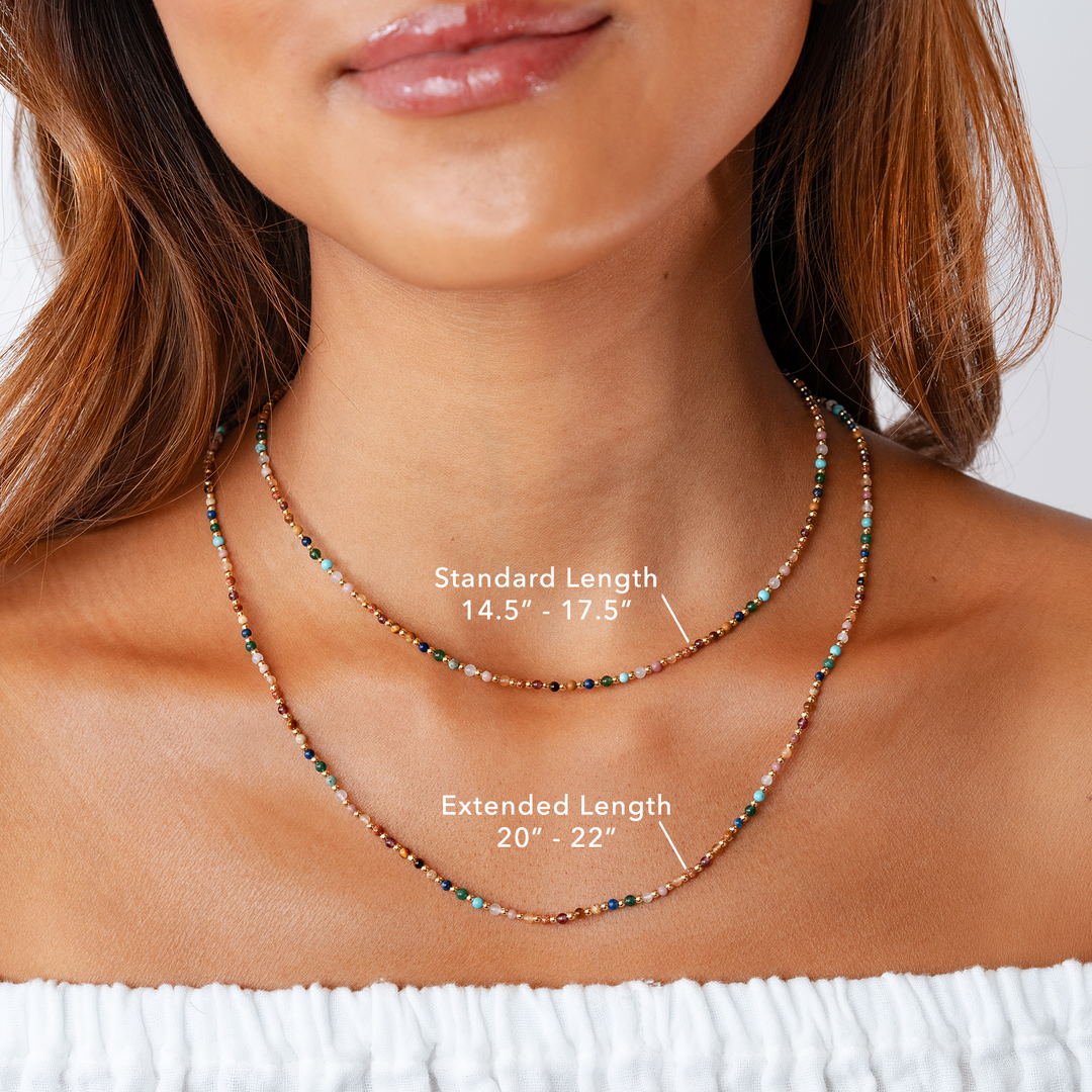 Master Healer 2mm Metal Accent Healing Necklace