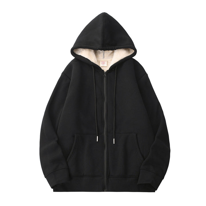 Hooded Sweatshirt with Fleece Lining - Cozy, Warm, and Stylish