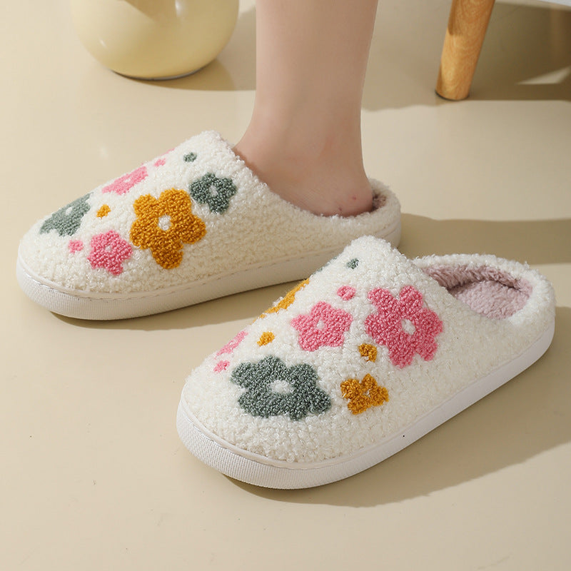 Icon Sherpa Slippers - Cozy Plush Indoor Slippers with Anti-Slip Sole and Warm Interior