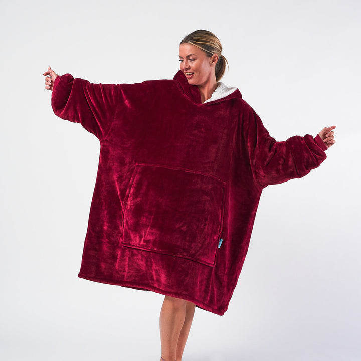 Cozy Hoodie Blanket - Oversized Wearable Blanket for Ultimate Comfort and Warmth