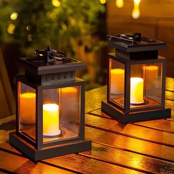 BrillianceGlow | Retro & Elegant Solar Garden Lamp