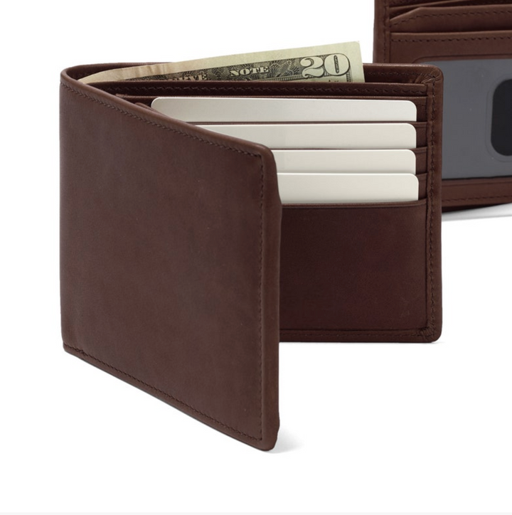 Bifold Wallet with Flap - Sleek and Practical Design for Everyday Use