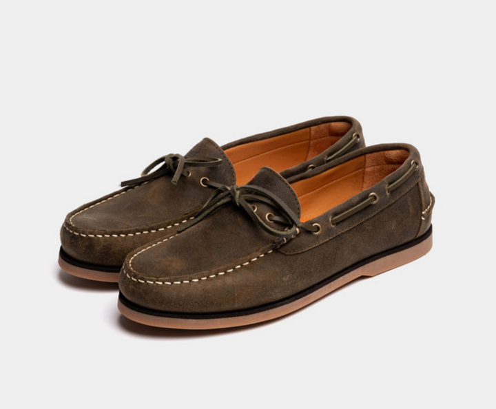 Premium Nubuck Deck Shoes – Comfortable, Stylish Footwear for Boating and Casual Wear