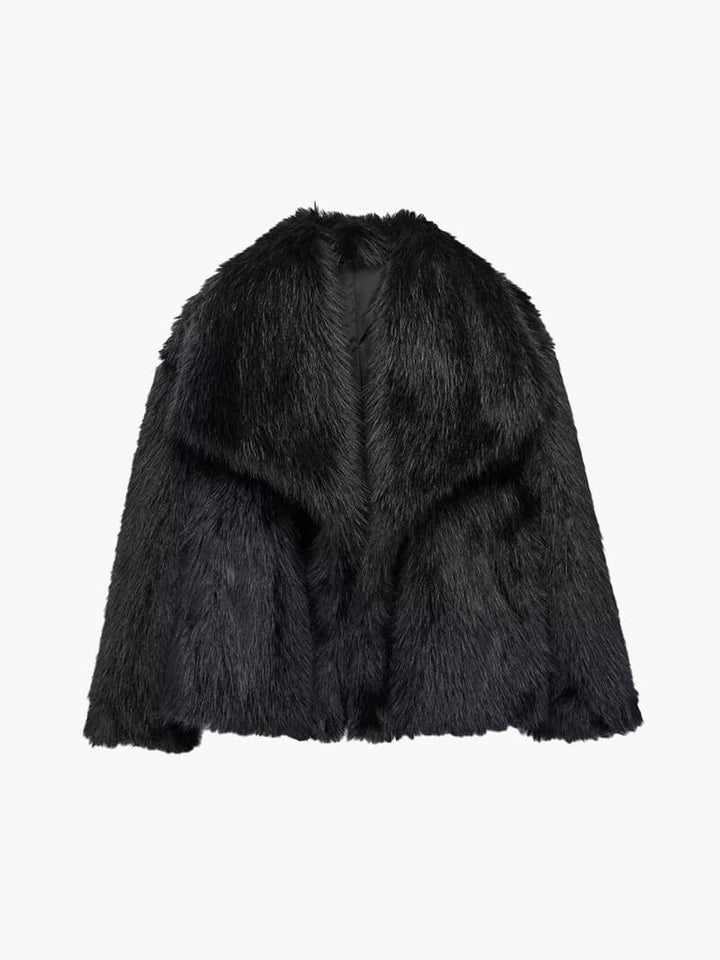 Faux Fur Coat – Luxurious Winter Outerwear, Warm & Stylish for Women