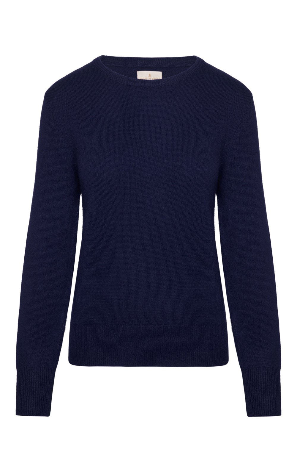 Ladies' Cashmere Crew Neck Sweater - Luxuriously Soft and Timeless Knitwear