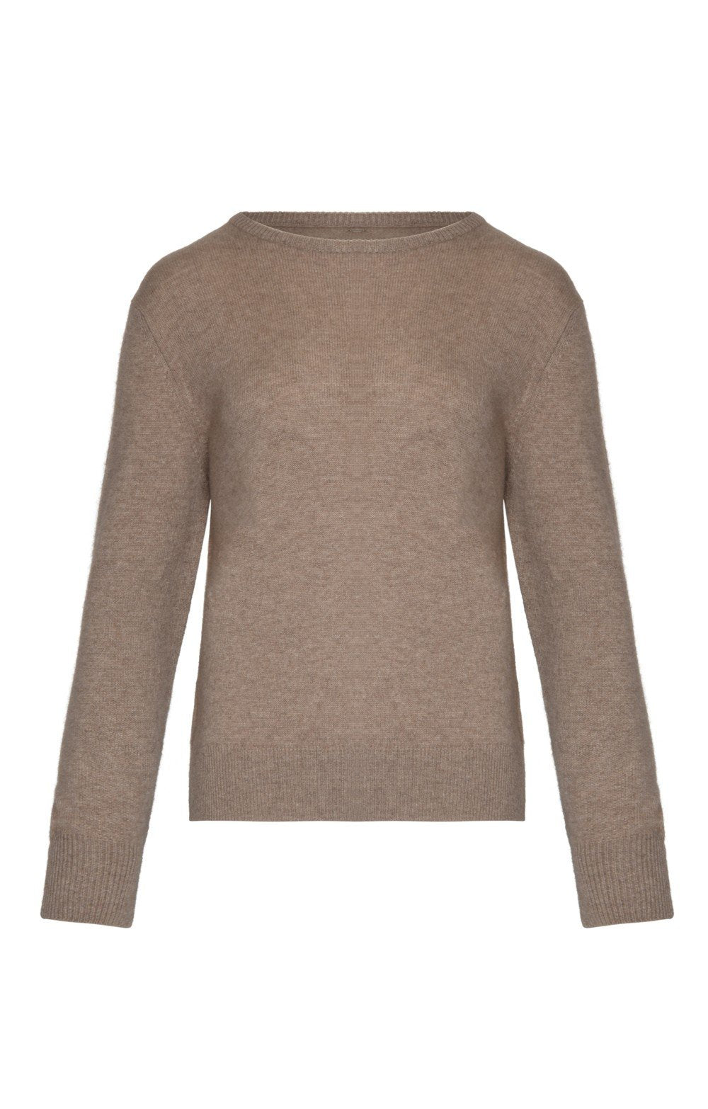 Ladies' Cashmere Crew Neck Sweater - Luxuriously Soft and Timeless Knitwear