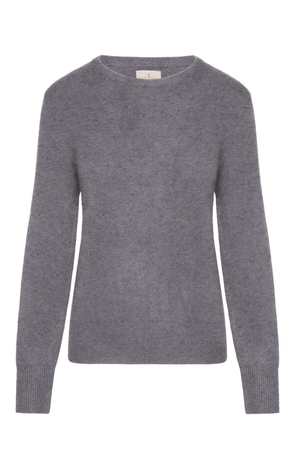 Ladies' Cashmere Crew Neck Sweater - Luxuriously Soft and Timeless Knitwear