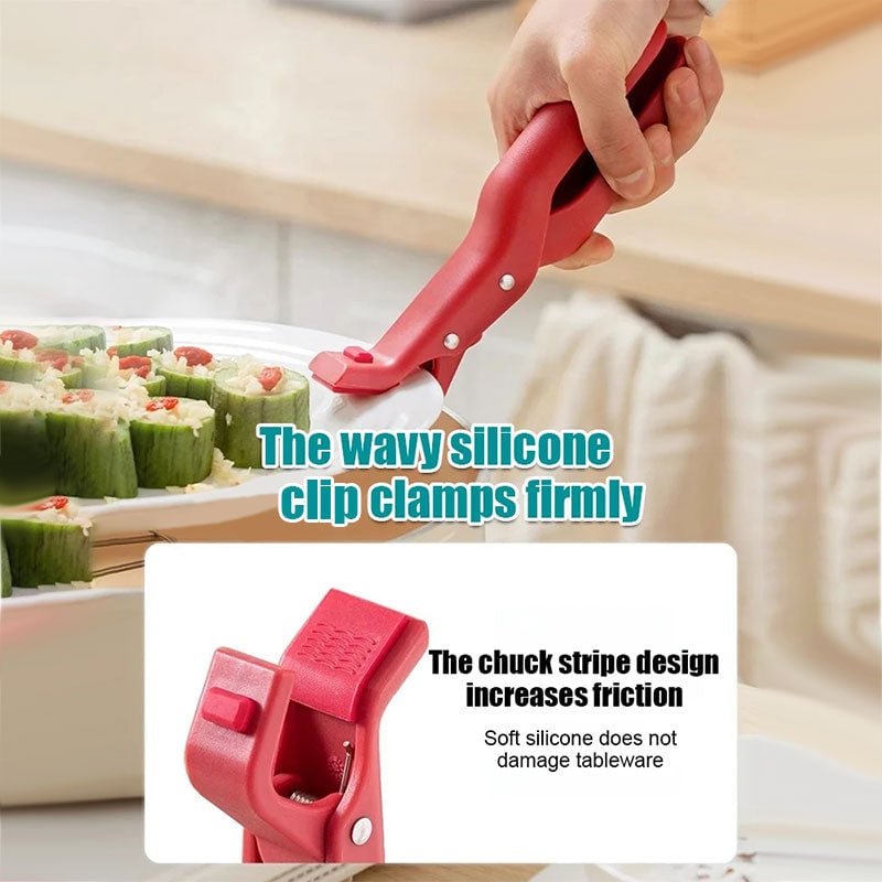 Multi-Purpose Anti-Scald Bowl Holder Clip – Heat-Resistant Kitchen Essential for Safe Handling