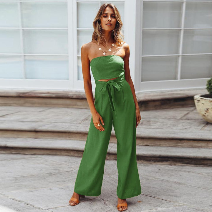 Bohemian Backless Romper Jumpsuit - Chic & Stylish Summer Wear