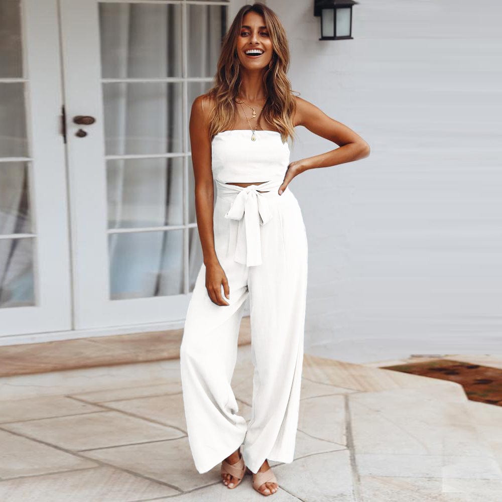 Bohemian Backless Romper Jumpsuit - Chic & Stylish Summer Wear