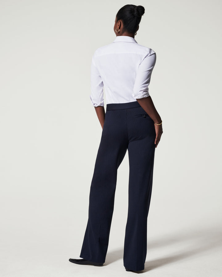 Ponte Wide Leg Pant - Stylish & Comfortable High-Waisted Trousers for Women