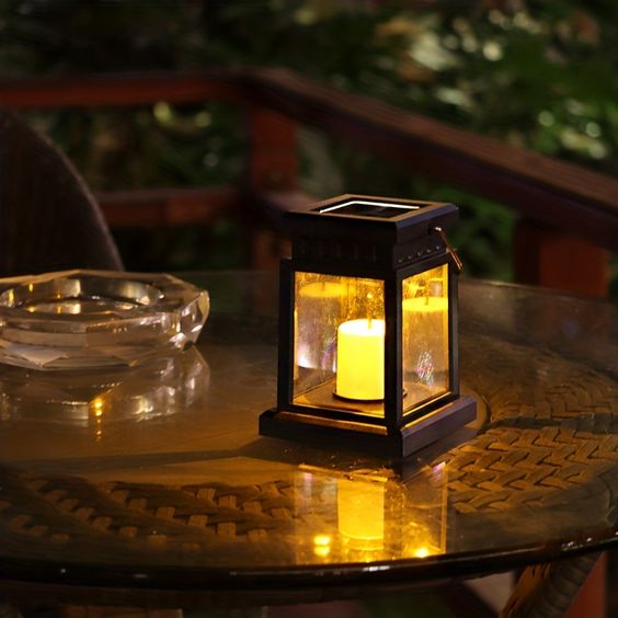 BrillianceGlow | Retro & Elegant Solar Garden Lamp